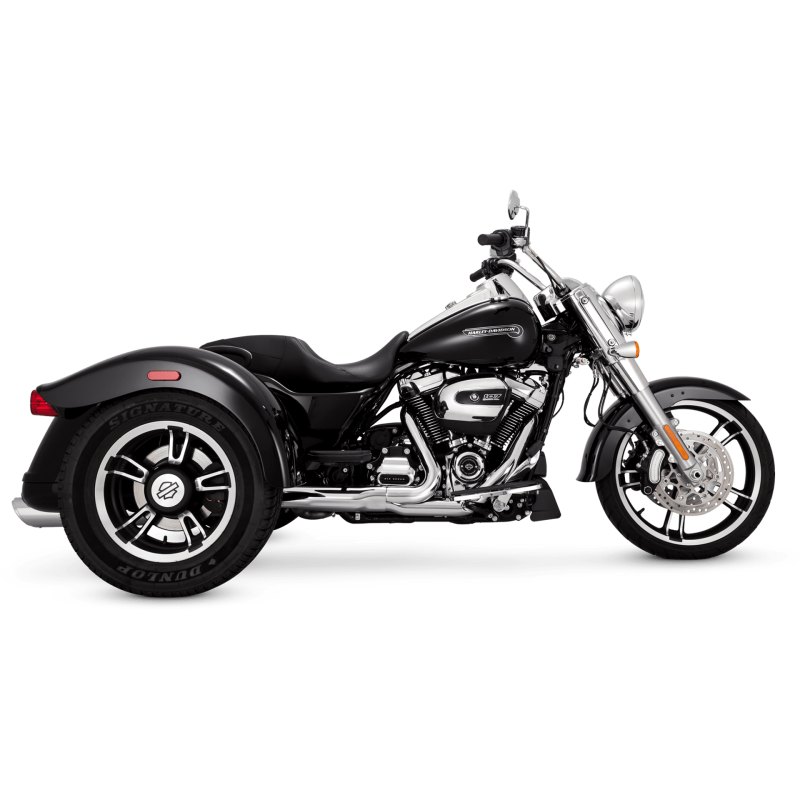 Picture of Vance and Hines VAH Twin Slash Slip-Ons Motorcycle Slip-On - 16796
