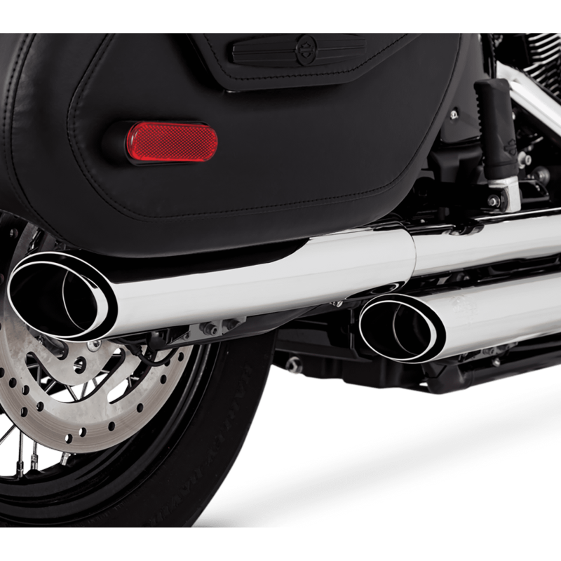 Picture of Vance and Hines VAH Twin Slash Slip-Ons Motorcycle Slip-On - 16379