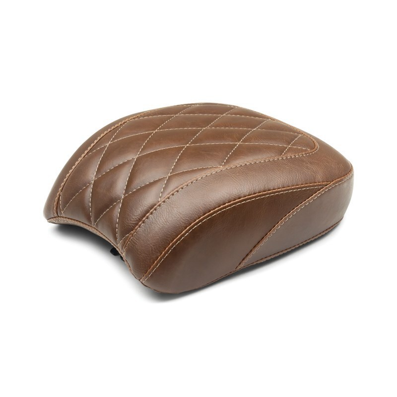 Picture of Mustang Motorcycle MMP Passenger Diamond Passenger Motorcycle Seats - 83042