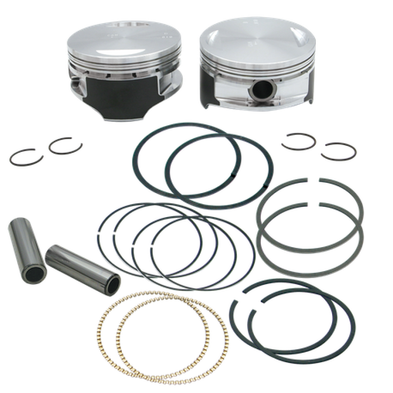 Picture of S&S Cycle SSC Cylinder & Piston Kits Piston Sets - 92-1211