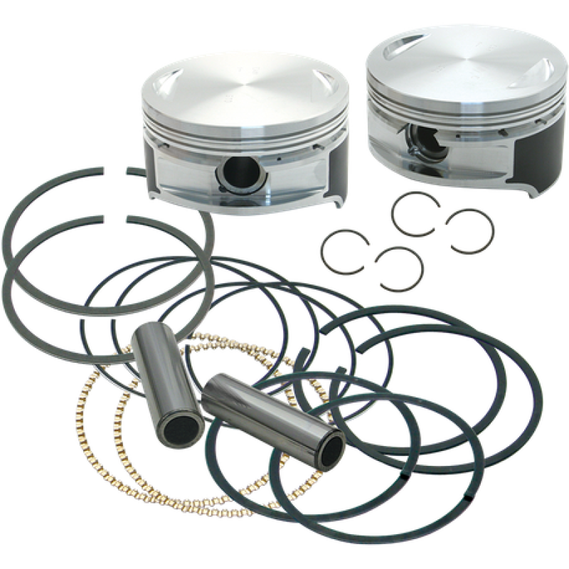 Picture of S&S Cycle SSC Cylinder & Piston Kits Piston Sets - 92-1210