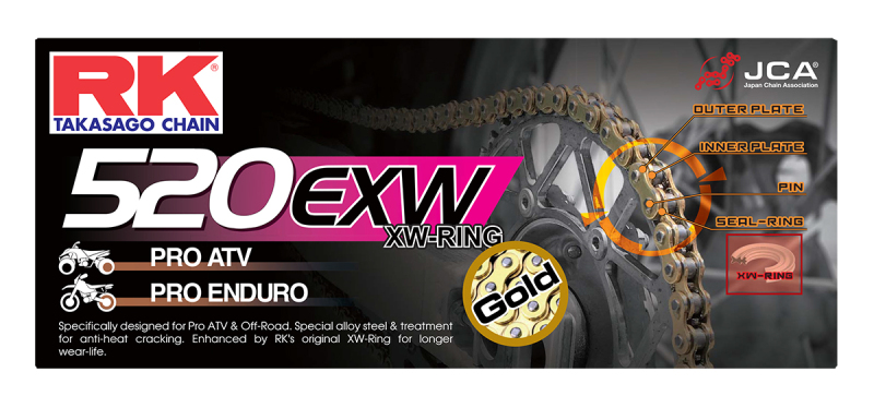 Picture of RK Chain RKC Non Sealed Chain - GB520EXW-114