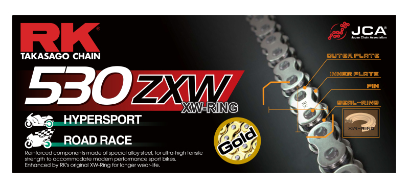 Picture of RK Chain RKC Non Sealed Chain - GB530ZXW-170
