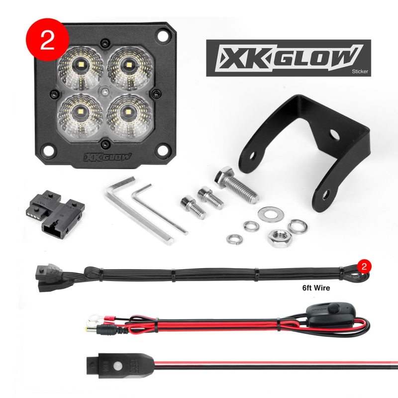 Picture of XKGLOW XKG Offroad Accent Lights Light Accessories and Wiring - XK065002-D-KIT