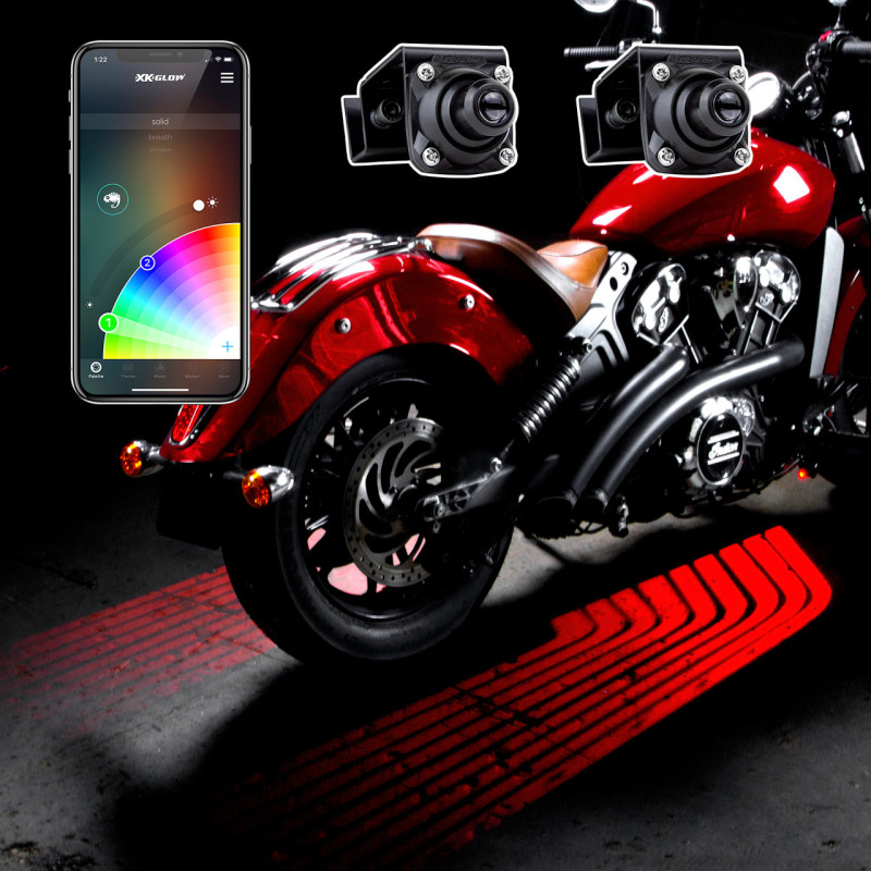Picture of XKGLOW XKG LED Projector Light Accessories and Wiring - XK-CFX-STA-WING