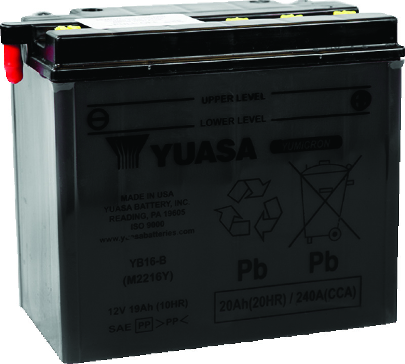 Picture of Yuasa Battery YSA Yumicron Battery Batteries - YUAM2216YTWN