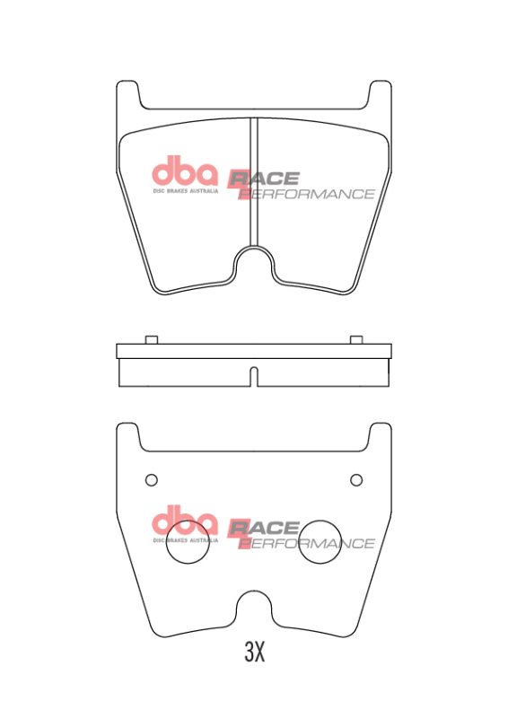 Picture of DBA RP Performance Brake Pads - DB15005RP