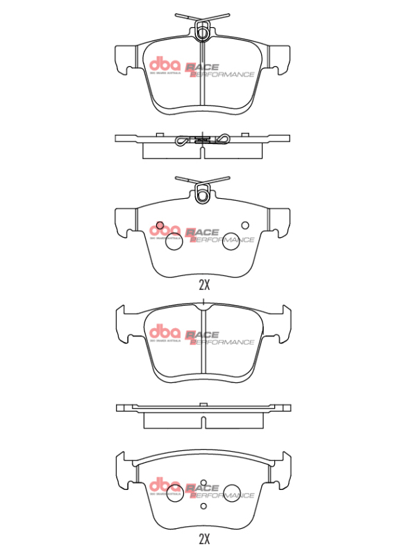 Picture of DBA RP Performance Brake Pads - DB2384RP