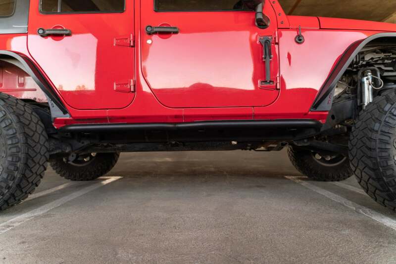Picture of DV8 Offroad DVE Rock Slider Steps Side Steps - SRJK-08