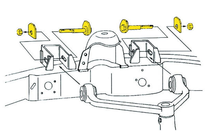 Picture of Moog MOH Alignment Bolts - K80065
