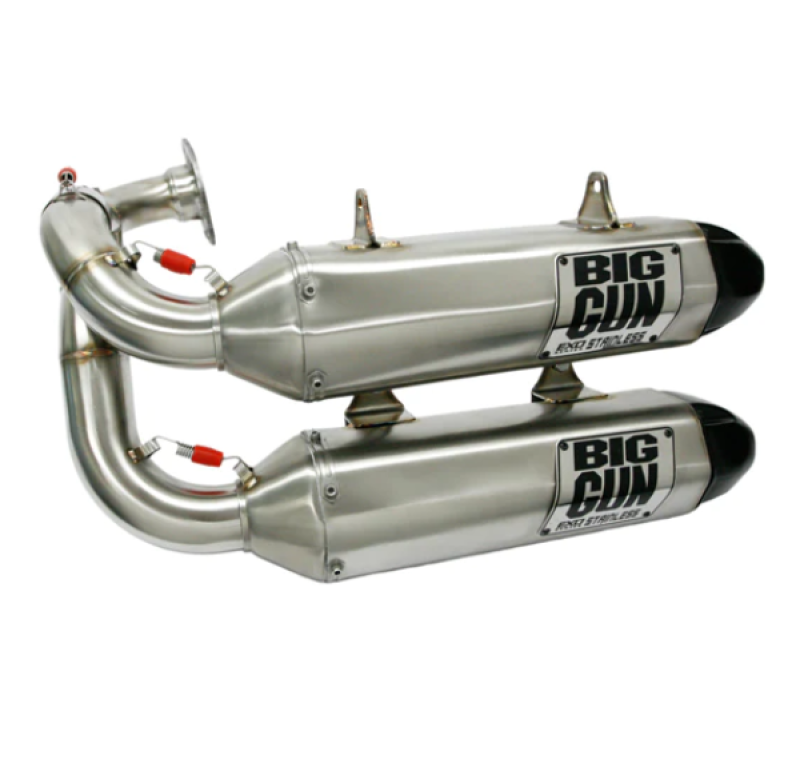 Picture of Big Gun BIG EXO Stainless SXS Slip Ons Motorcycle Slip-On - 14-1712