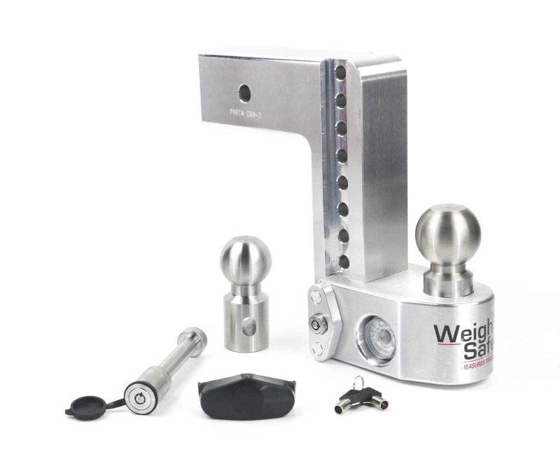 Picture of Weigh Safe WEI Drop Hitch-Aluminum Hitch Ball Mounts - WS8-3-KA