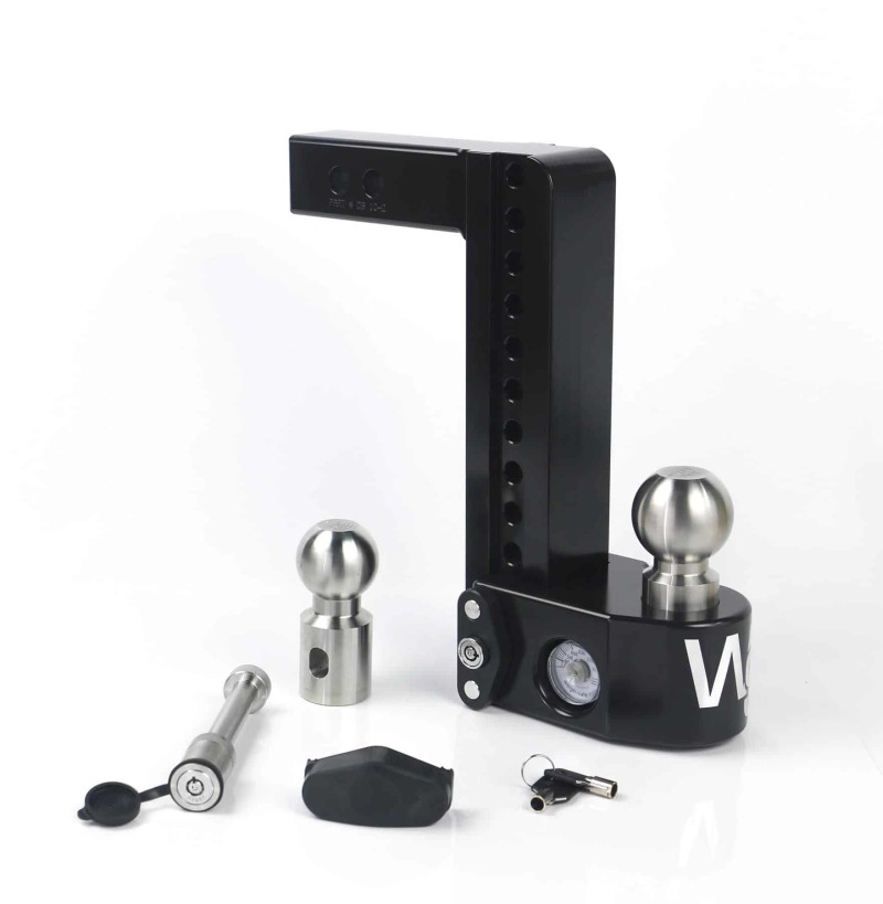 Picture of Weigh Safe WEI Drop Hitch-Black Cerakote Hitch Ball Mounts - WS10-2-KA-CER-BLA