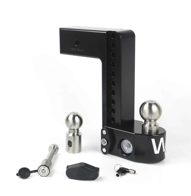 Picture of Weigh Safe WEI Drop Hitch-Black Cerakote Hitch Ball Mounts - WS10-3-KA-CER-BLA