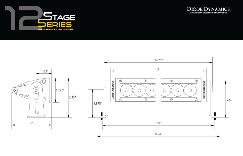Picture of Diode Dynamics DIO LED Light Bars Light Bars & Cubes - DD6068