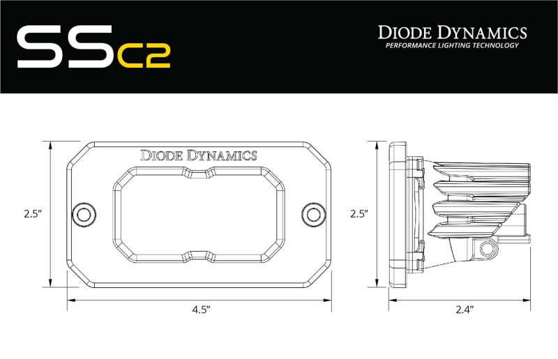 Picture of Diode Dynamics DIO LED Light Pods Light Bars & Cubes - DD6433S