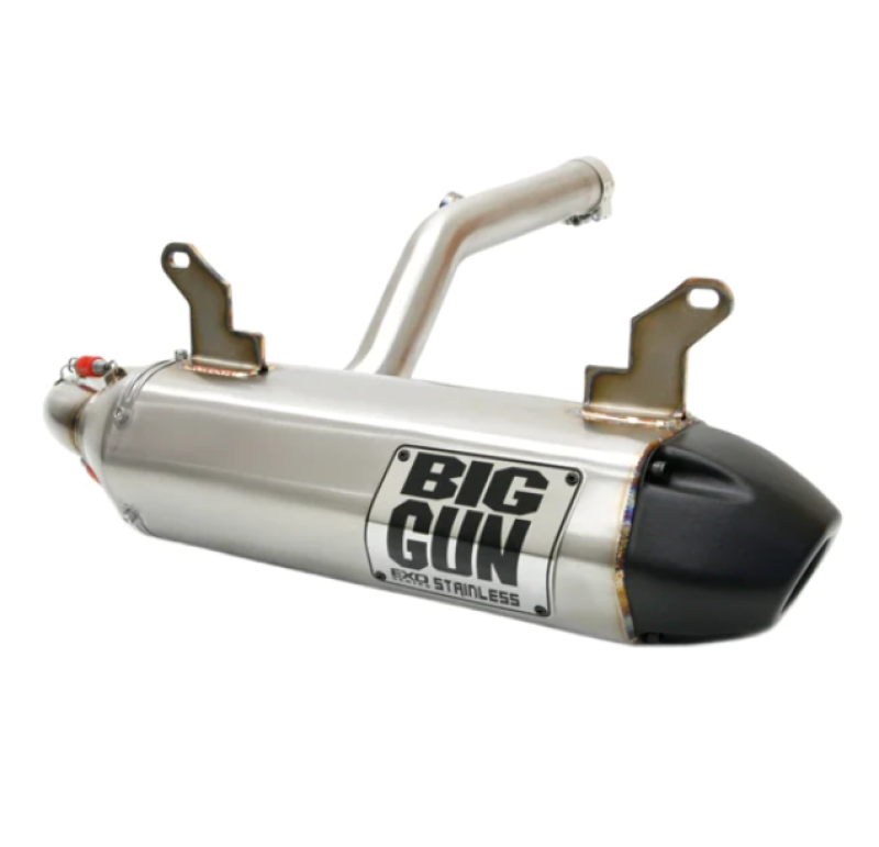 Picture of Big Gun BIG EXO Stainless ATV Slip Ons Motorcycle Slip-On - 14-6862
