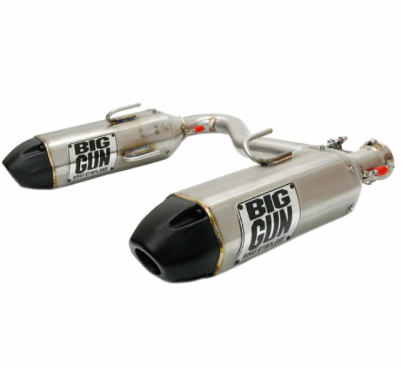 Picture of Big Gun BIG EXO Stainless ATV Slip Ons Motorcycle Slip-On - 14-7722