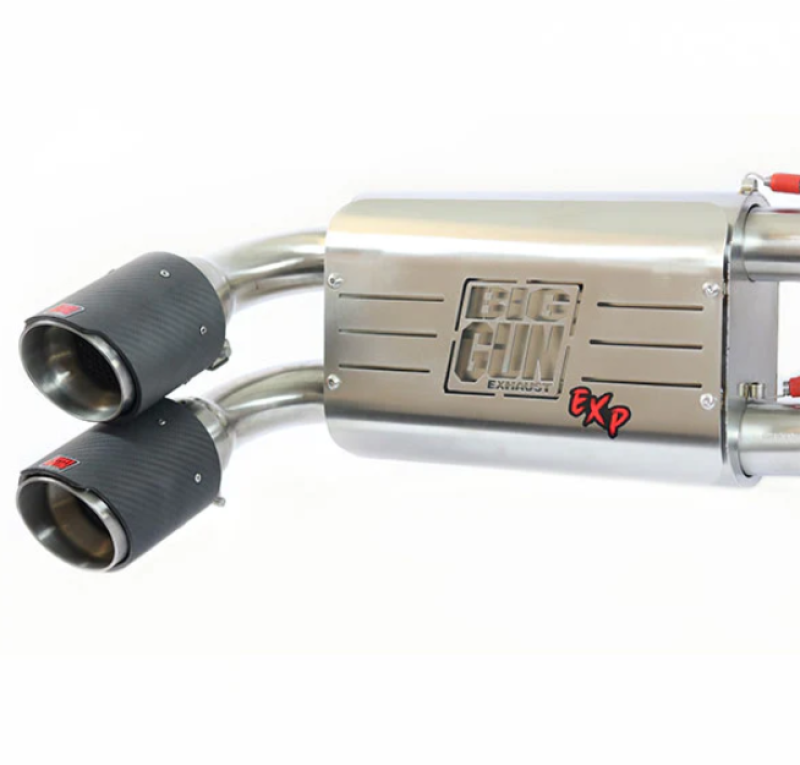 Picture of Big Gun BIG Explorer SXS Dual Slip Ons Motorcycle Slip-On - 15-7952