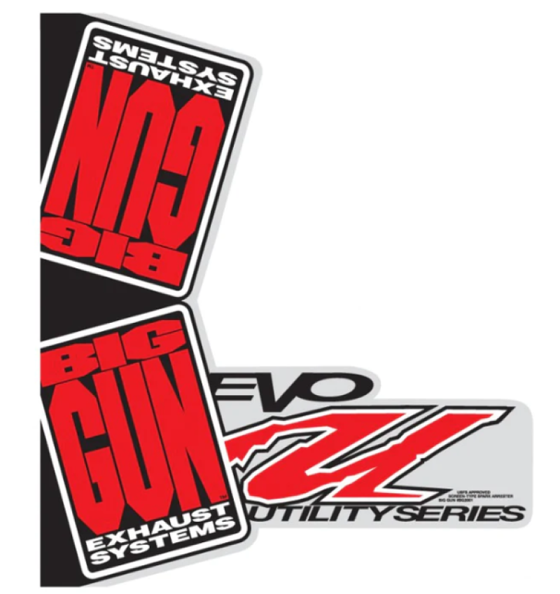 Picture of Big Gun BIG Stickers and Badges Stickers/Decals/Banners - 41-UWRAP