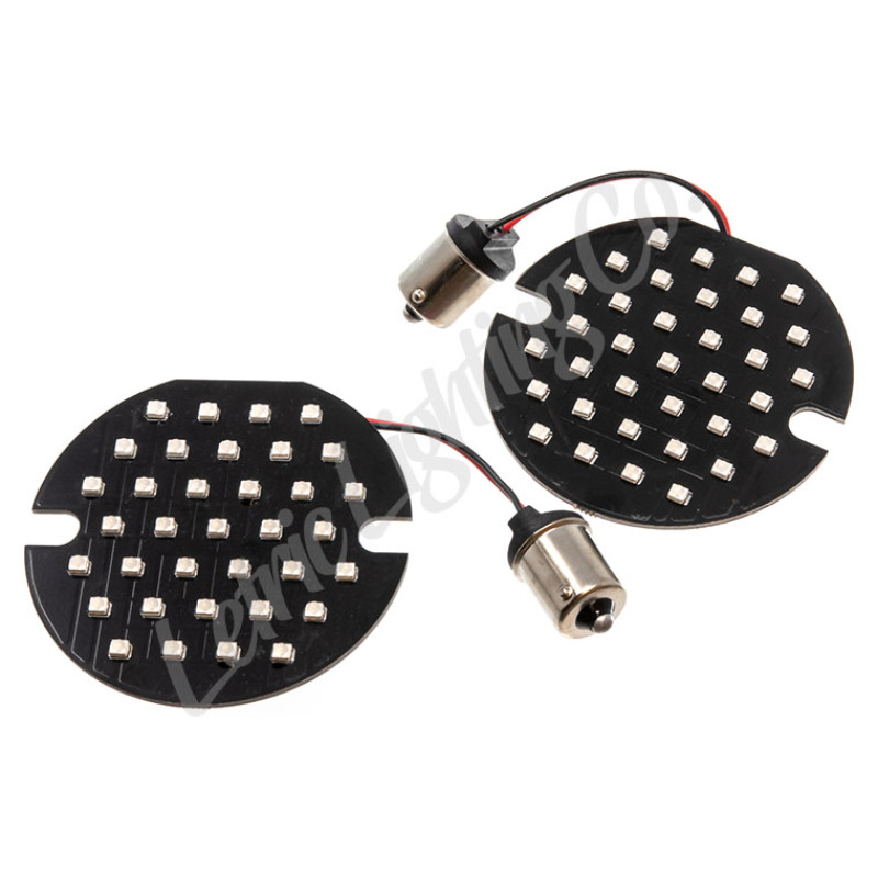 Picture of Letric Lighting LET Flat Lens Turn Signal Inserts Light Accessories and Wiring - LLC-FL6R