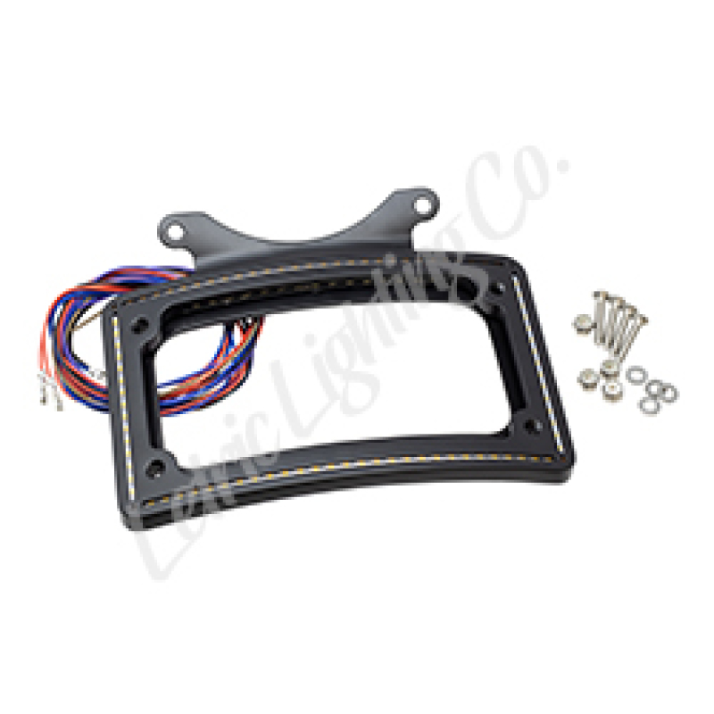 Picture of Letric Lighting LET Perfect Plate Light Frame License Frame - LLC-CPPL-B6
