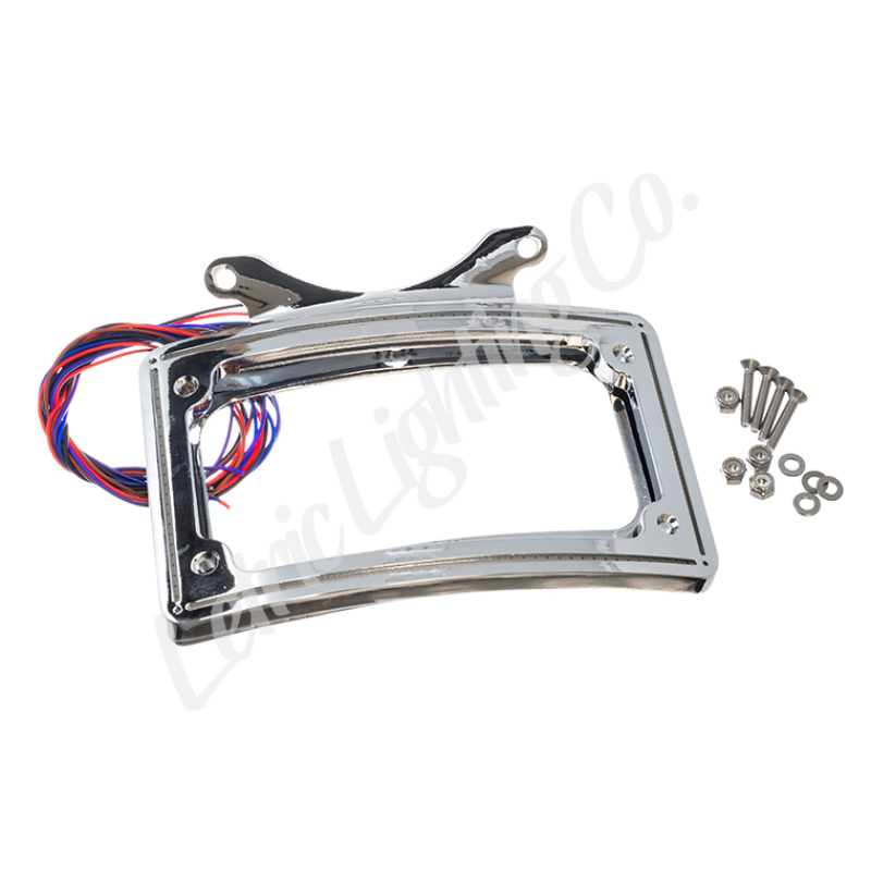 Picture of Letric Lighting LET Perfect Plate Light Frame License Frame - LLC-CPPL-C4
