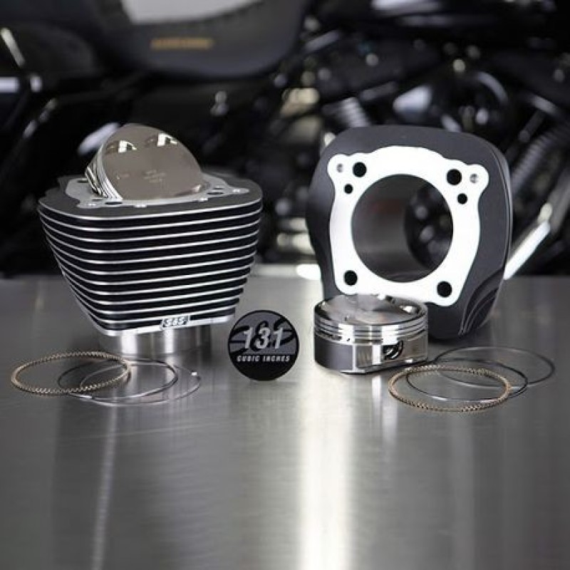 Picture of S&S Cycle SSC Cylinder & Piston Kits Piston Sets - 910-0762