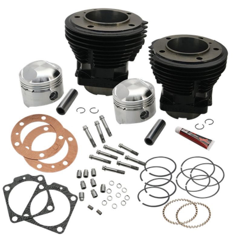 Picture of S&S Cycle SSC Cylinder & Piston Kits Piston Sets - 91-9012