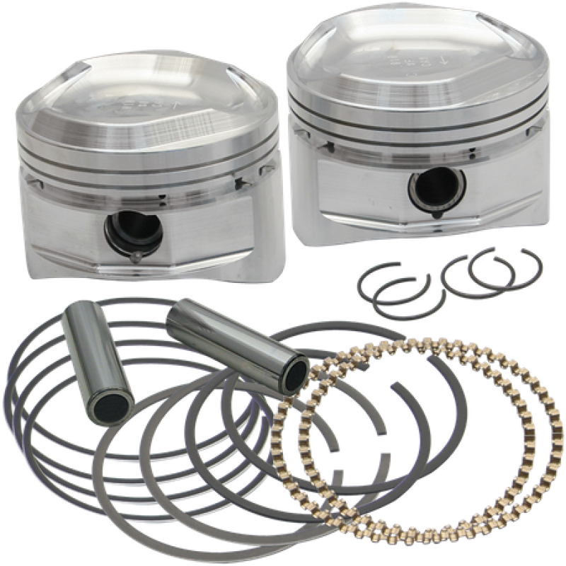 Picture of S&S Cycle SSC Cylinder & Piston Kits Piston Sets - 92-1061