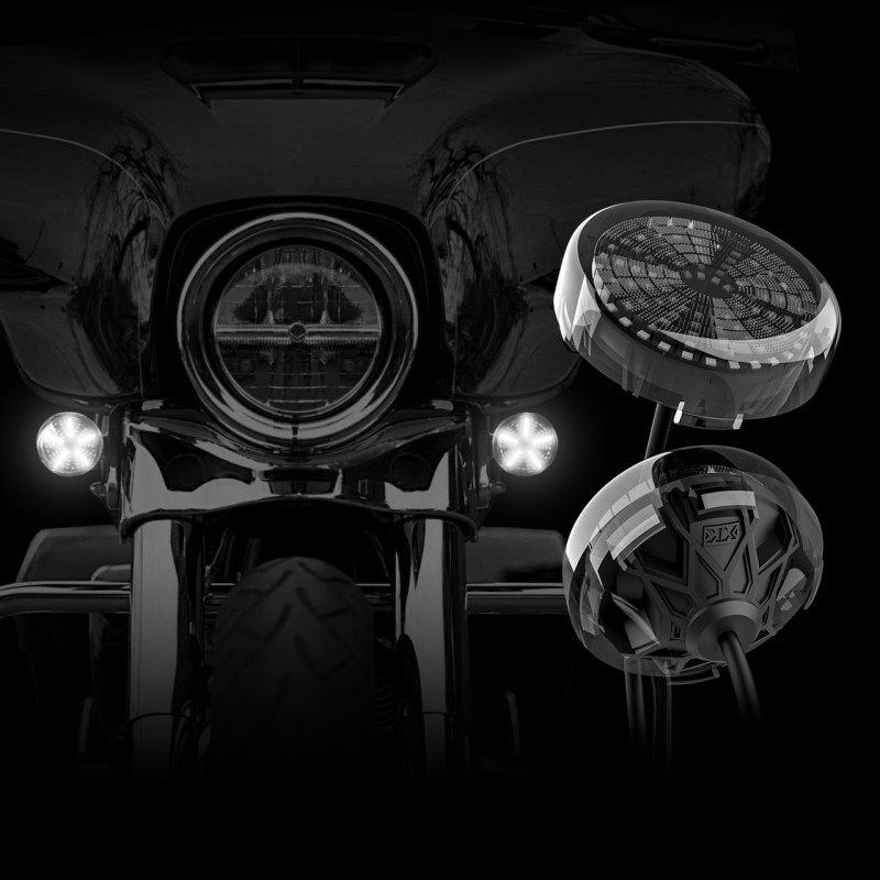 Picture of XKGLOW XKG Moto Light Kits Front Light Accessories and Wiring - XK-MTP56-BF