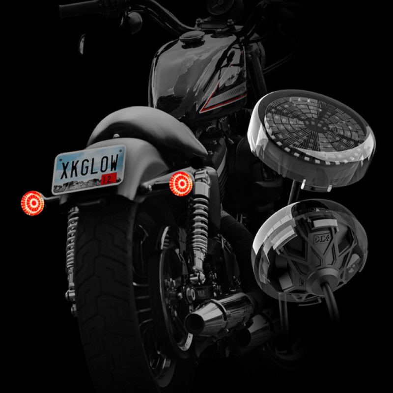 Picture of XKGLOW XKG Moto Light Kits Rear Light Accessories and Wiring - XK-MTP57-BR