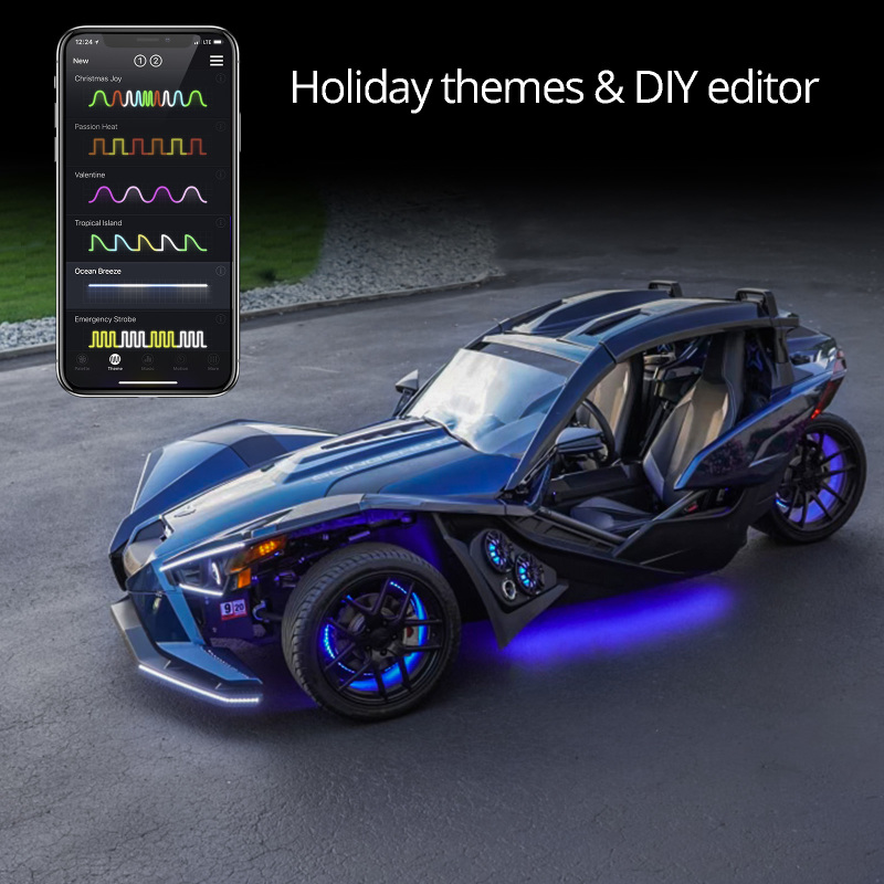 Picture of XKGLOW XKG Moto Light Kits Light Accessories and Wiring - XK-SLING-STA
