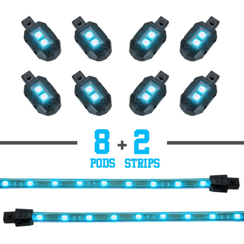 Picture of XKGLOW XKG Moto Light Kits Light Accessories and Wiring - XK034001-AB