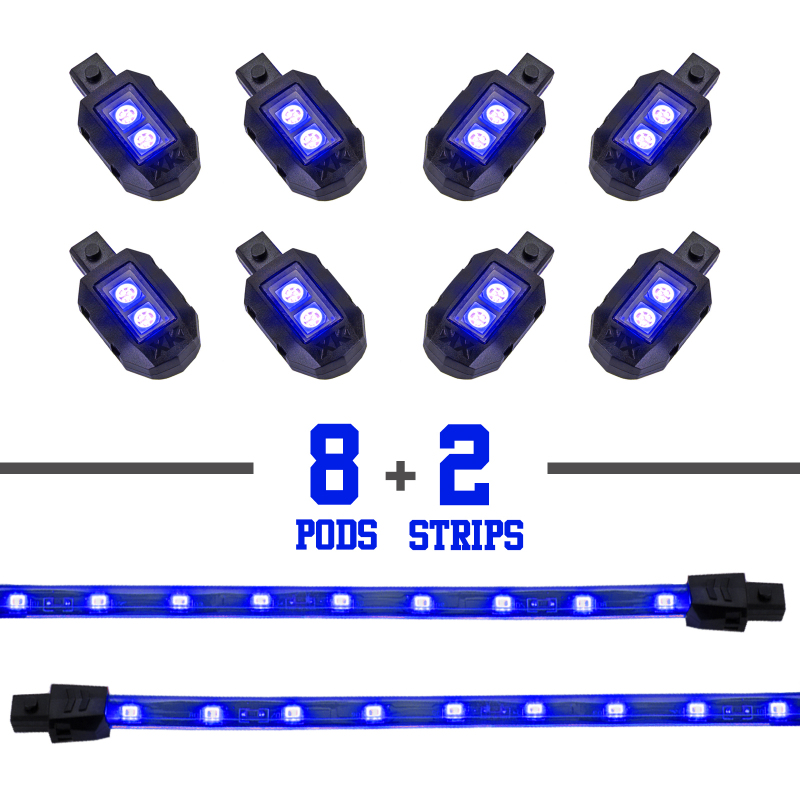 Picture of XKGLOW XKG Moto Light Kits Light Accessories and Wiring - XK034001-B
