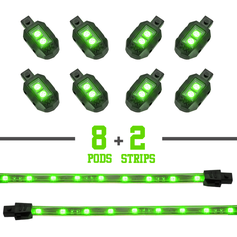 Picture of XKGLOW XKG Moto Light Kits Light Accessories and Wiring - XK034001-G