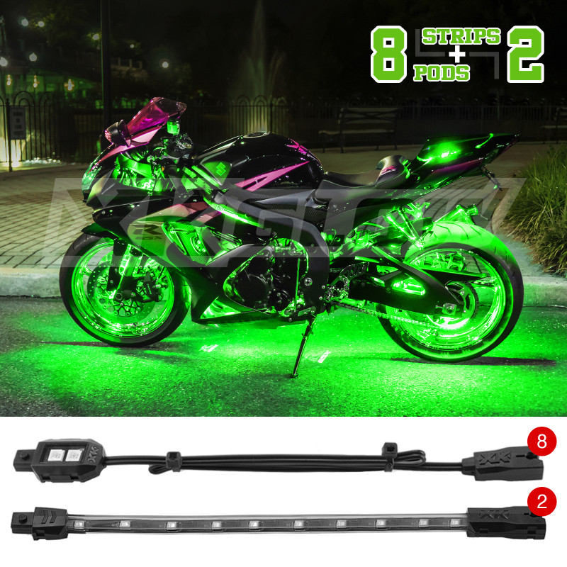 Picture of XKGLOW XKG Moto Light Kits Light Accessories and Wiring - XK034001-G