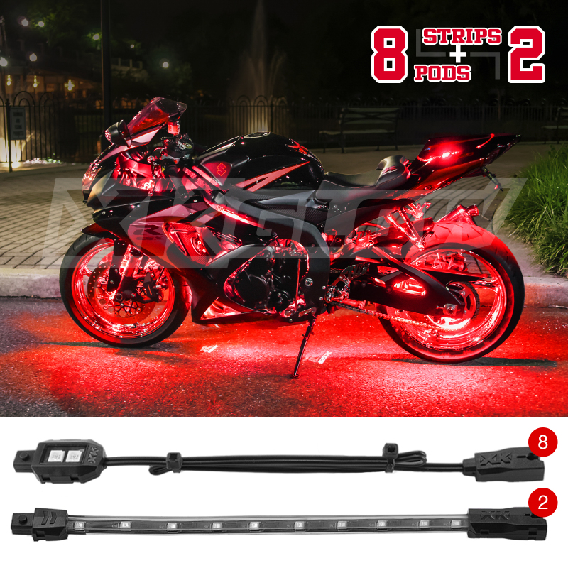 Picture of XKGLOW XKG Moto Light Kits Light Accessories and Wiring - XK034001-R