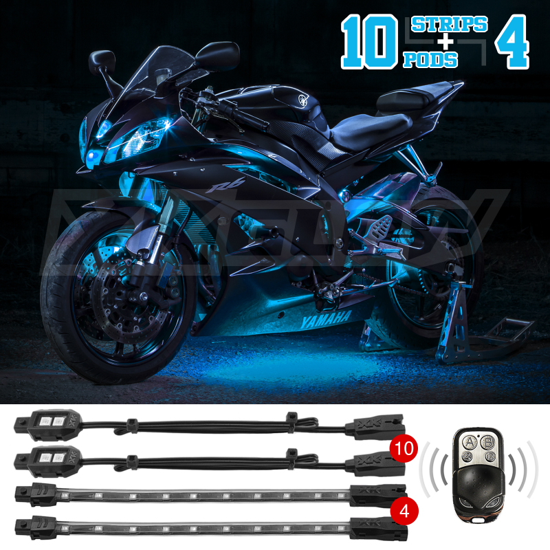 Picture of XKGLOW XKG Moto Light Kits Light Accessories and Wiring - XK034002-AB