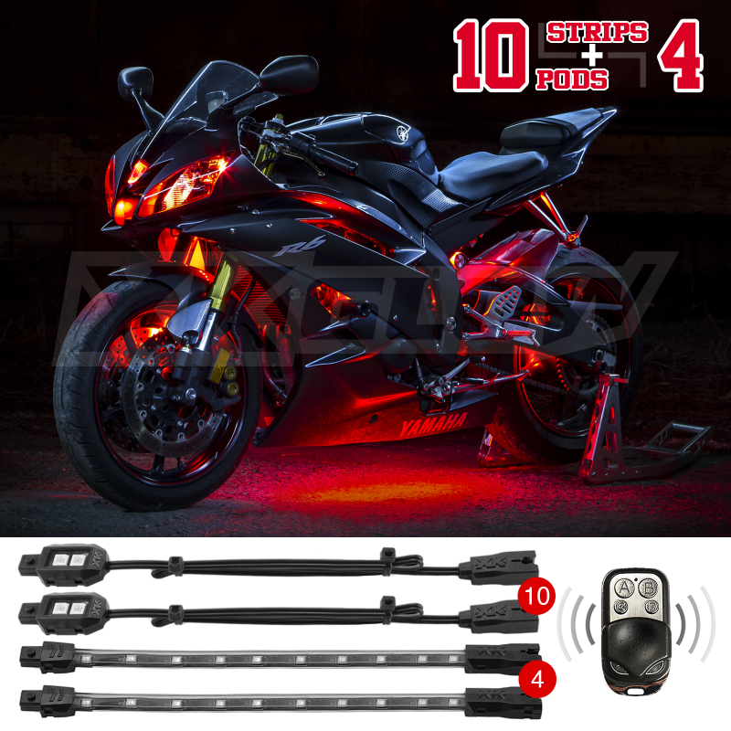 Picture of XKGLOW XKG Moto Light Kits Light Accessories and Wiring - XK034002-R