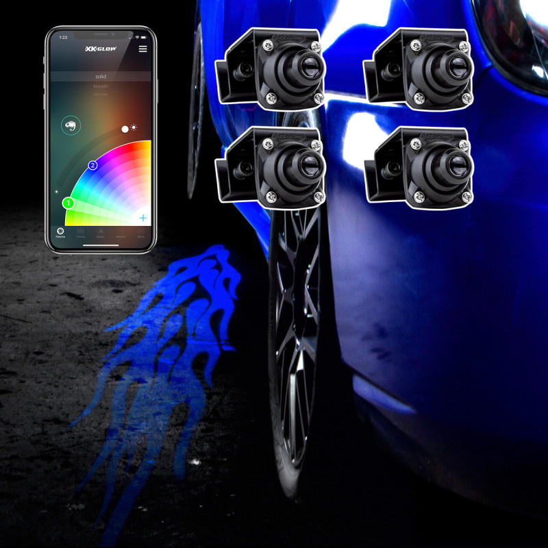 Picture of XKGLOW XKG LED Projector Light Accessories and Wiring - XK-CFX-ADV-FLAME