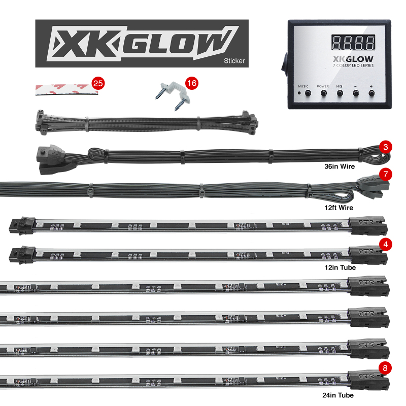 Picture of XKGLOW XKG LED Light Kit Light Accessories and Wiring - XK041007