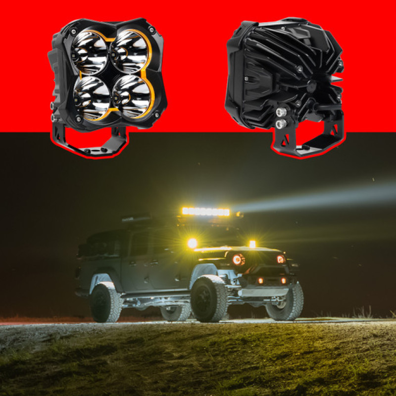 Picture of XKGLOW XKG Offroad Cube Lights Light Bars & Cubes - XK067005-KIT