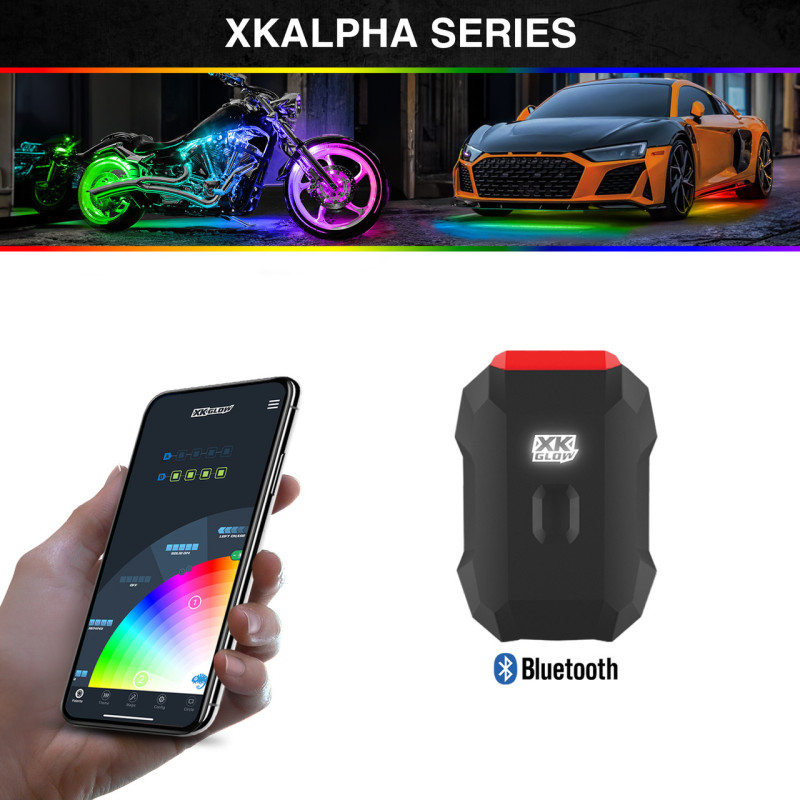 Picture of XKGLOW XKG LED Moto Light Kit Light Accessories and Wiring - AP-CTRL