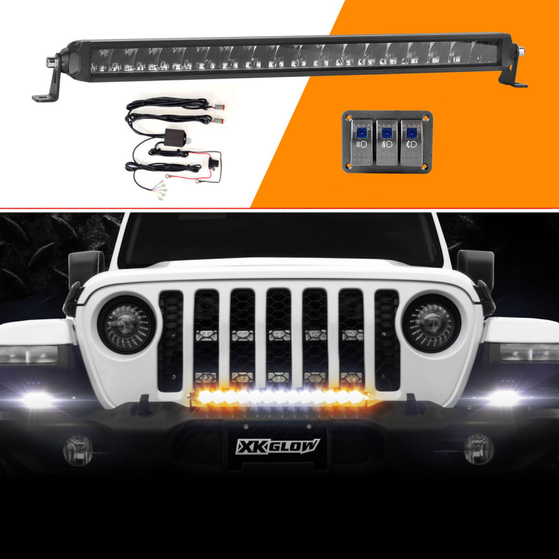 Picture of XKGLOW XKG Offroad Light Bars Light Bars & Cubes - XK064020-DFS-KIT