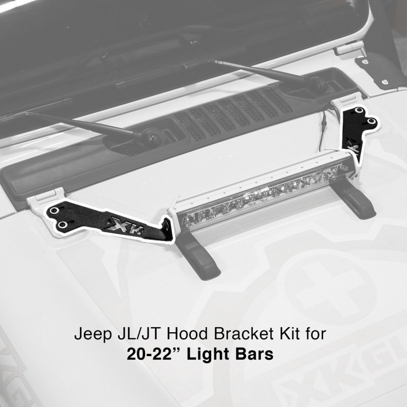Picture of XKGLOW XKG Mounting Brackets - XK-BRC-JL-H