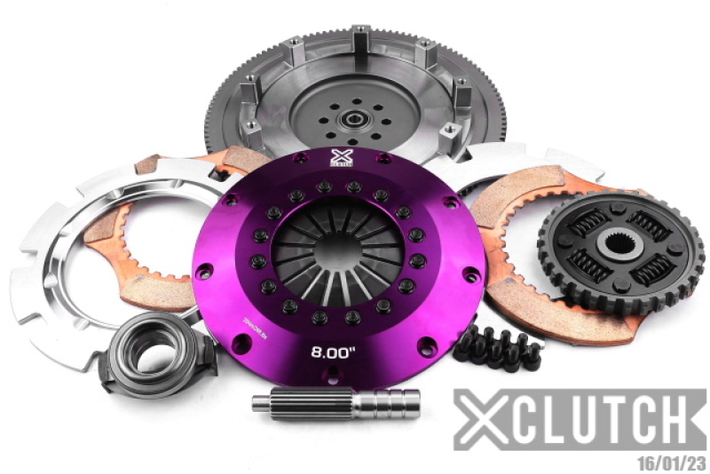 Picture of XCLUTCH XCL Clutch-8in Twin Sprung Ceramic Clutch Kits - XKSU20522-2B