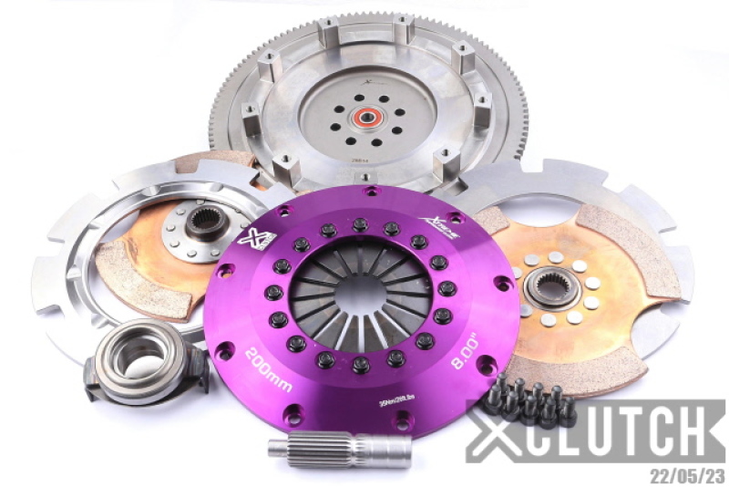 Picture of XCLUTCH XCL Clutch-8in Twin Solid Ceramic Clutch Kits - XKSU20522-2E