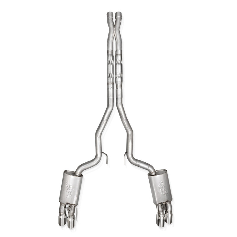 Picture of Stainless Works SSW Exhaust Catback - M24QUADXFCL