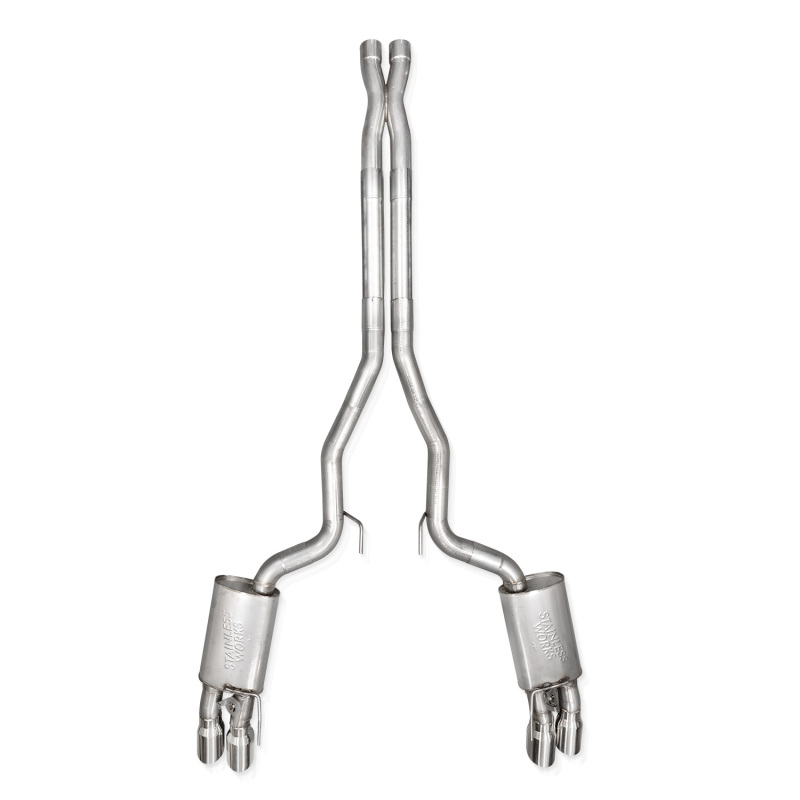 Picture of Stainless Works SSW Exhaust Catback - M24QUADXFCL